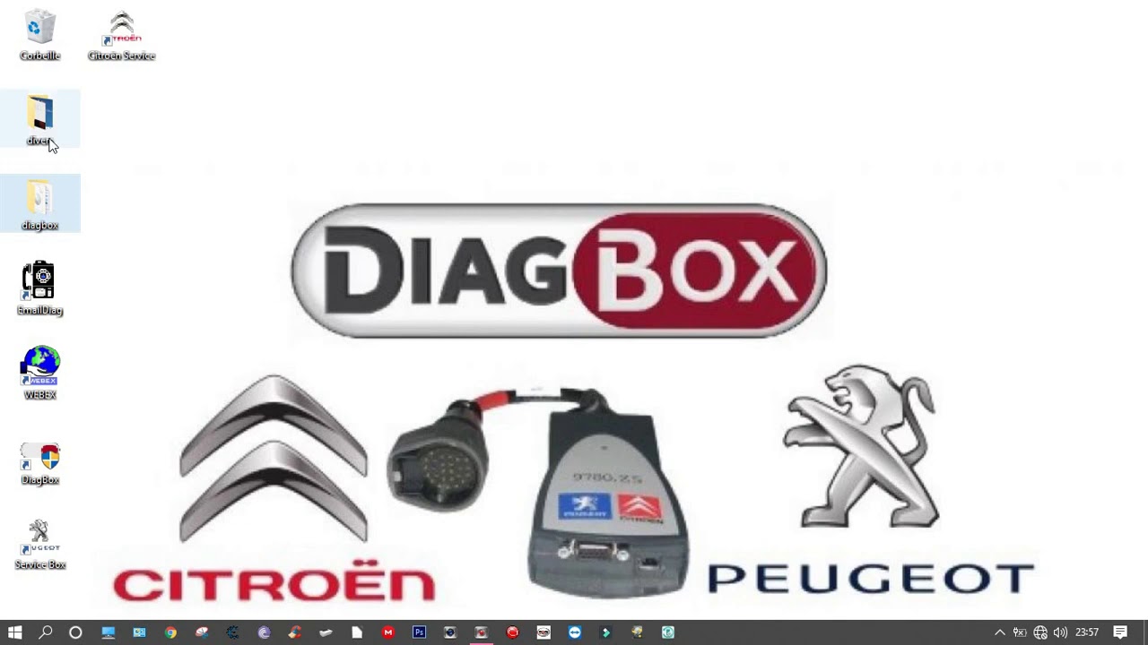 Installation Diagbox et activation sous windows 10