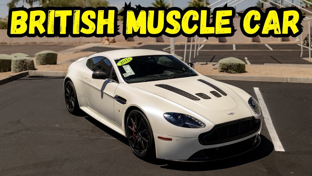 Британский маслкар — Aston Martin V12 Vantage S