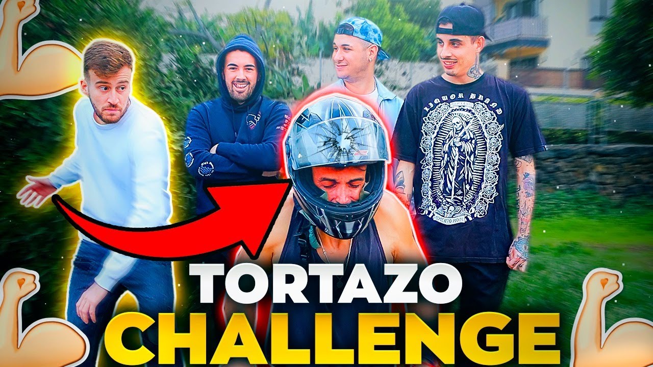 TORTAZO CHALLENGE EXTREMO 💪🏻 *el juego del casco* 😂 | EstoEsRuyman