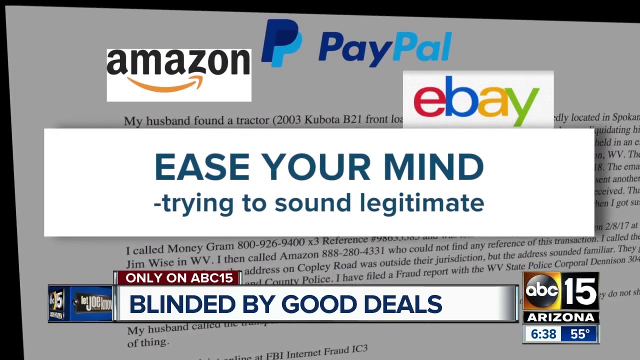 Let Joe Know investigates a potential money grab scam