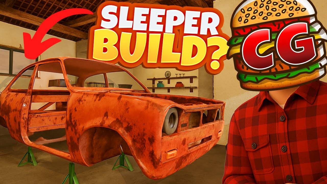 Can I Turn This RUSTY Heap Into a Sleeper in This HARDCORE Car Builder?
