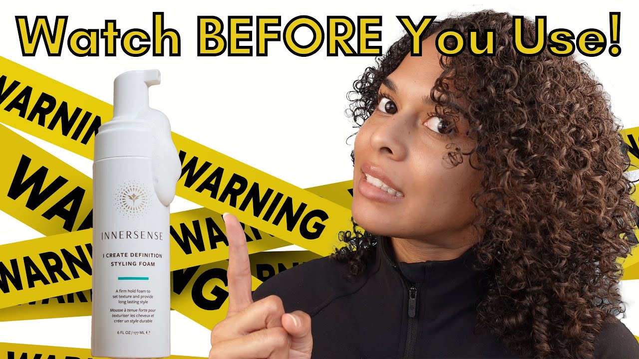 Have You Been Foaming Wrong? Find Out How I Use NEW Innersense Styling Foam!