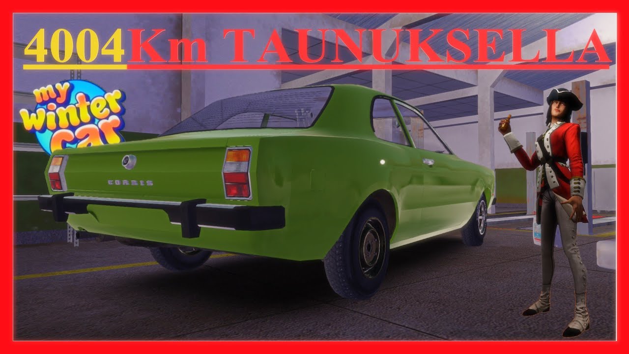 PunaStream - AJETAAN 4004Km TAUNUKSELLA - My Winter Car - Suomi