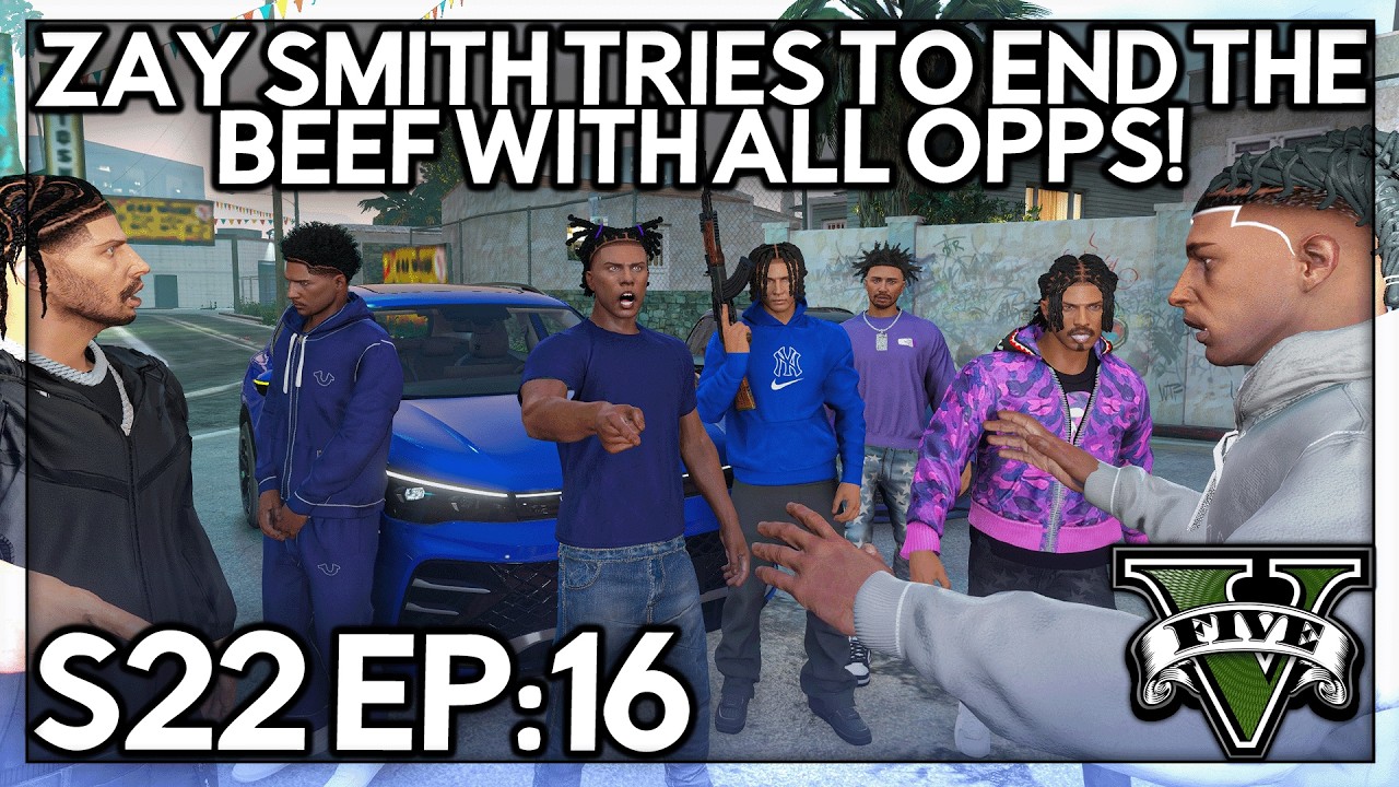 Episode 16: Zay Smith Tries To End The Beef With All Opps! | GTA RP | Grizzley World Whitelist