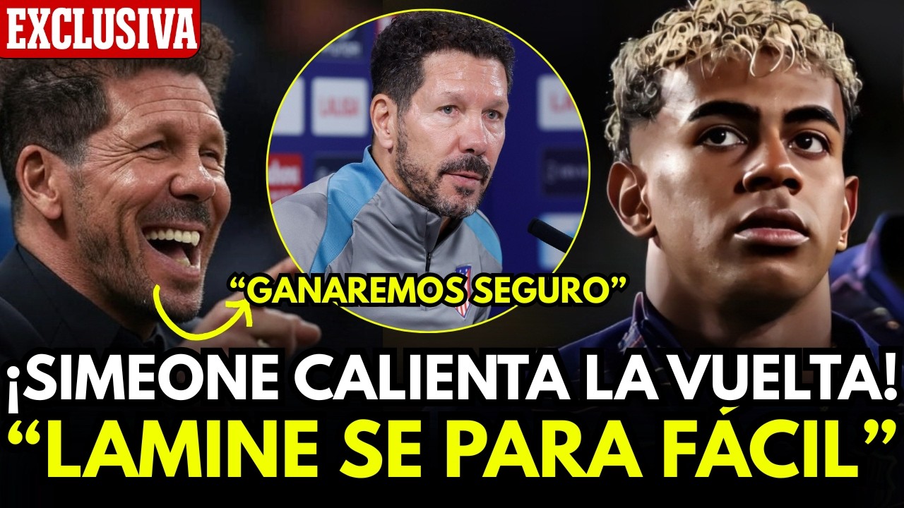 BOMBAZO: SIMEONE SE RIE DE LAMINE YAMAL Y LO RETA!