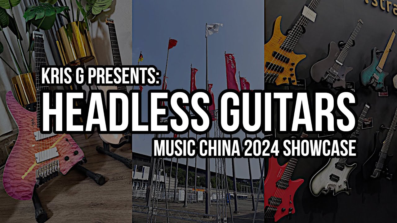 HEADLESS GUITARS at Music China 2024