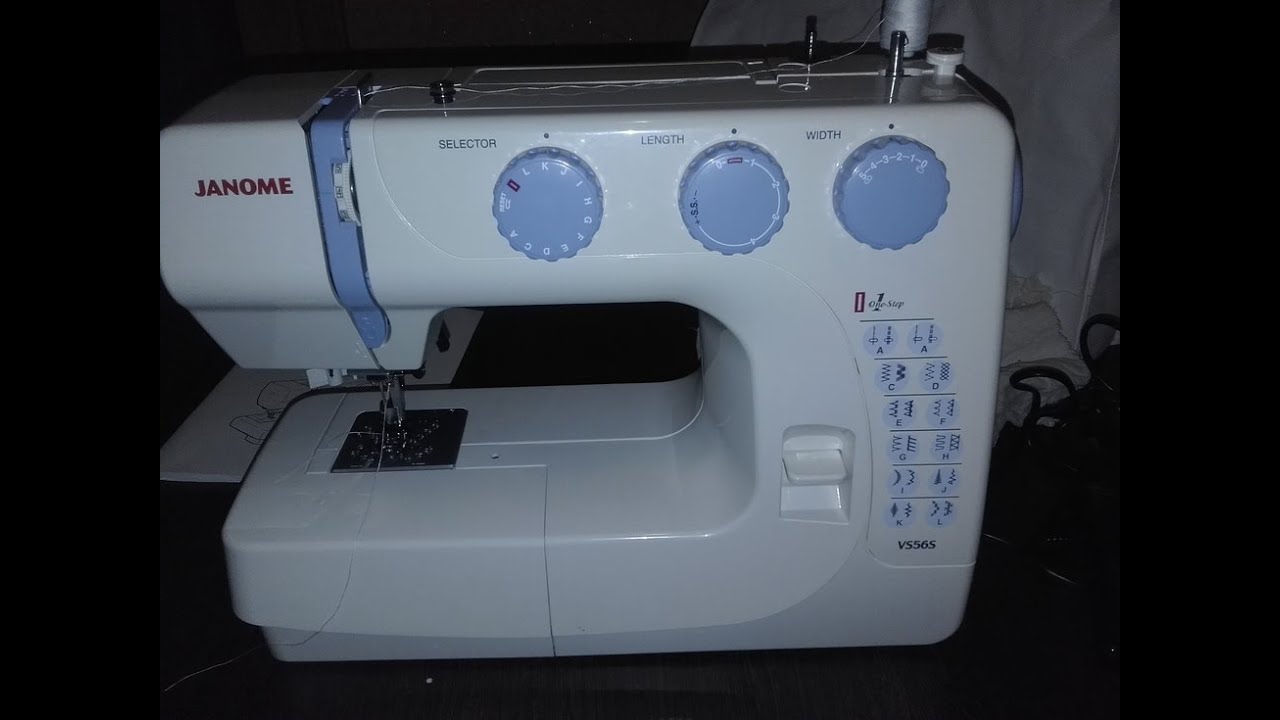 Швейная машина janome VS56S Глухой клин..... Часть №1.