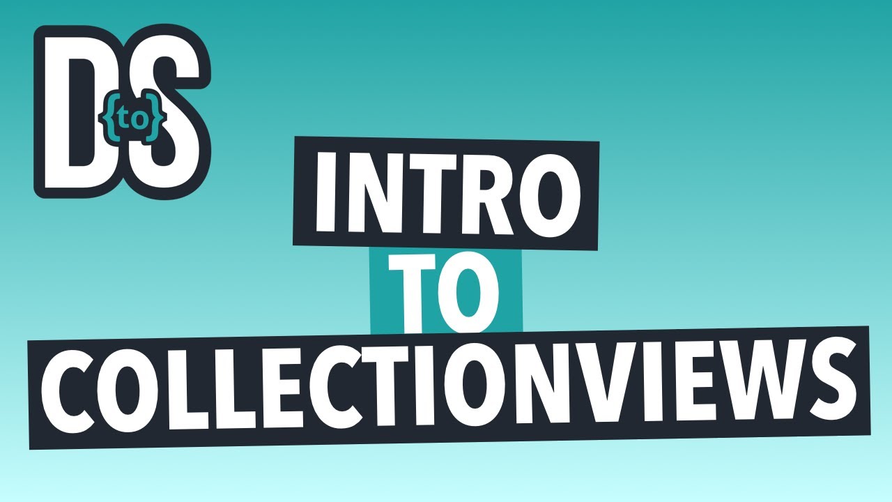 Intro to CollectionView (Previous to Compositional Layout) using Storyboards