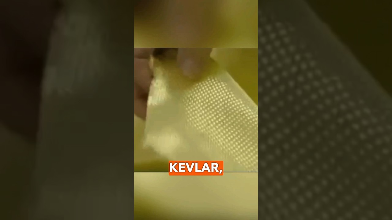 El Kevlar, con este material fabrican los chalecos antibalas 🛡️ #kevlar #militar  #blindaje