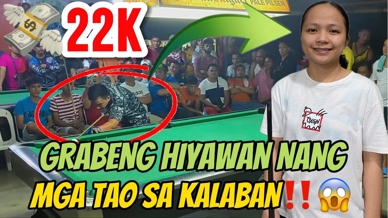 GRABE ANG HIYAWAN NG MGA TAO SA KALABAN BAKIT KAYA? ANO KAYA ANG NANGYARI SA LARONG ITO⁉️😱(BET 22K)