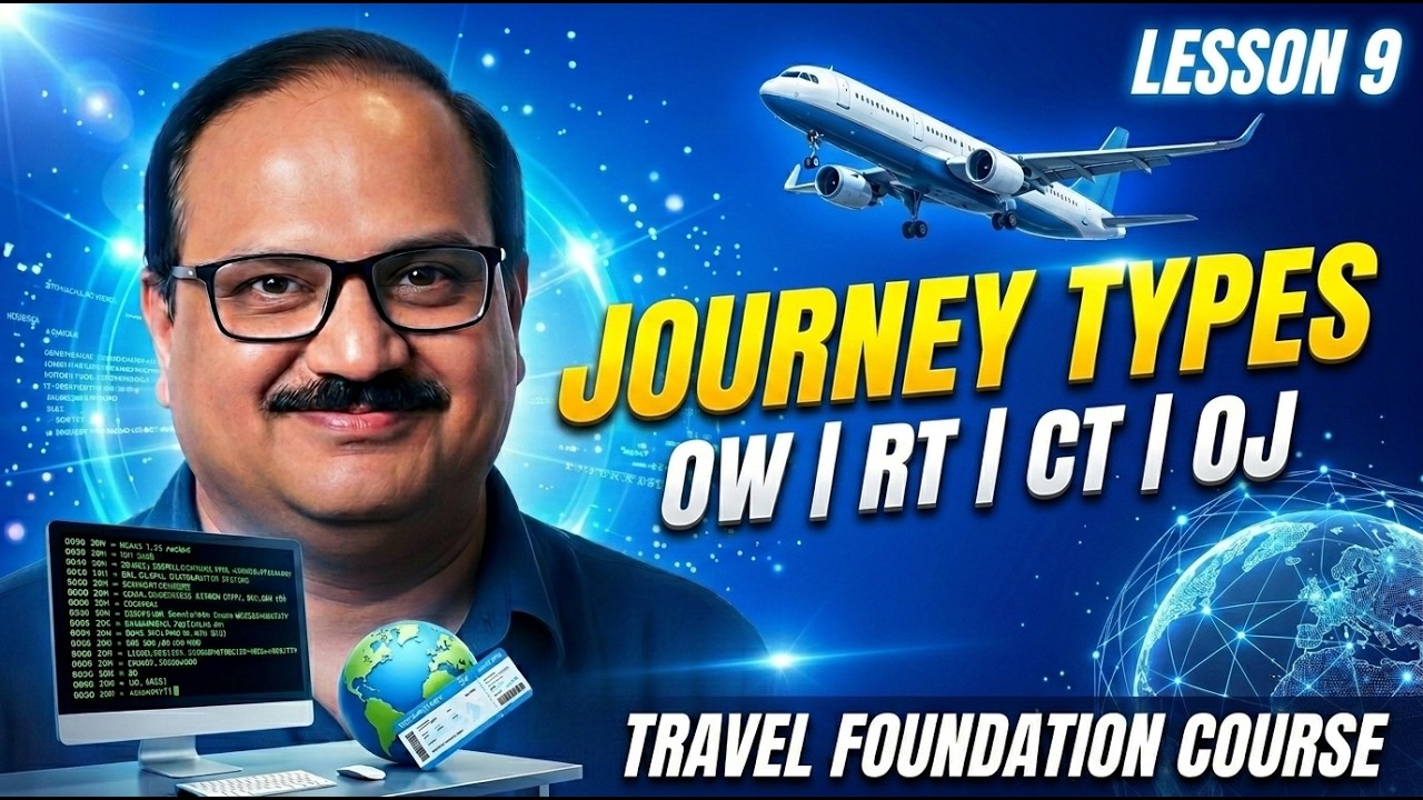 Основные типы маршрутов IATA: OW, RT, CT и Open Jaw!