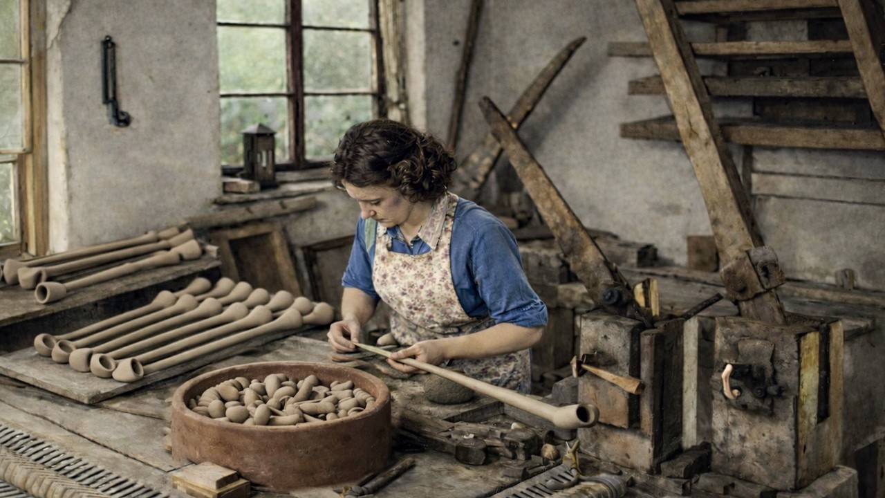 How Clay Pipes Are Made | Inside Germany&rsquo;s Traditional Kiln Process