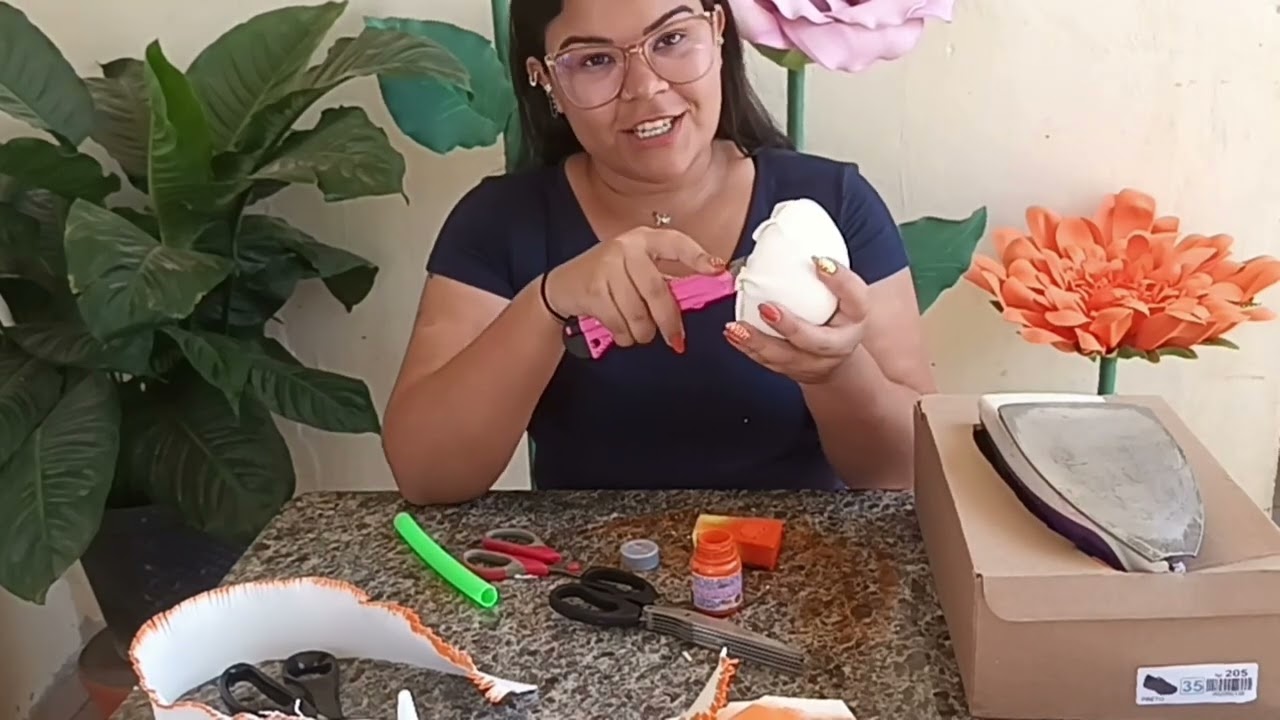 Flor Gigante De EVA