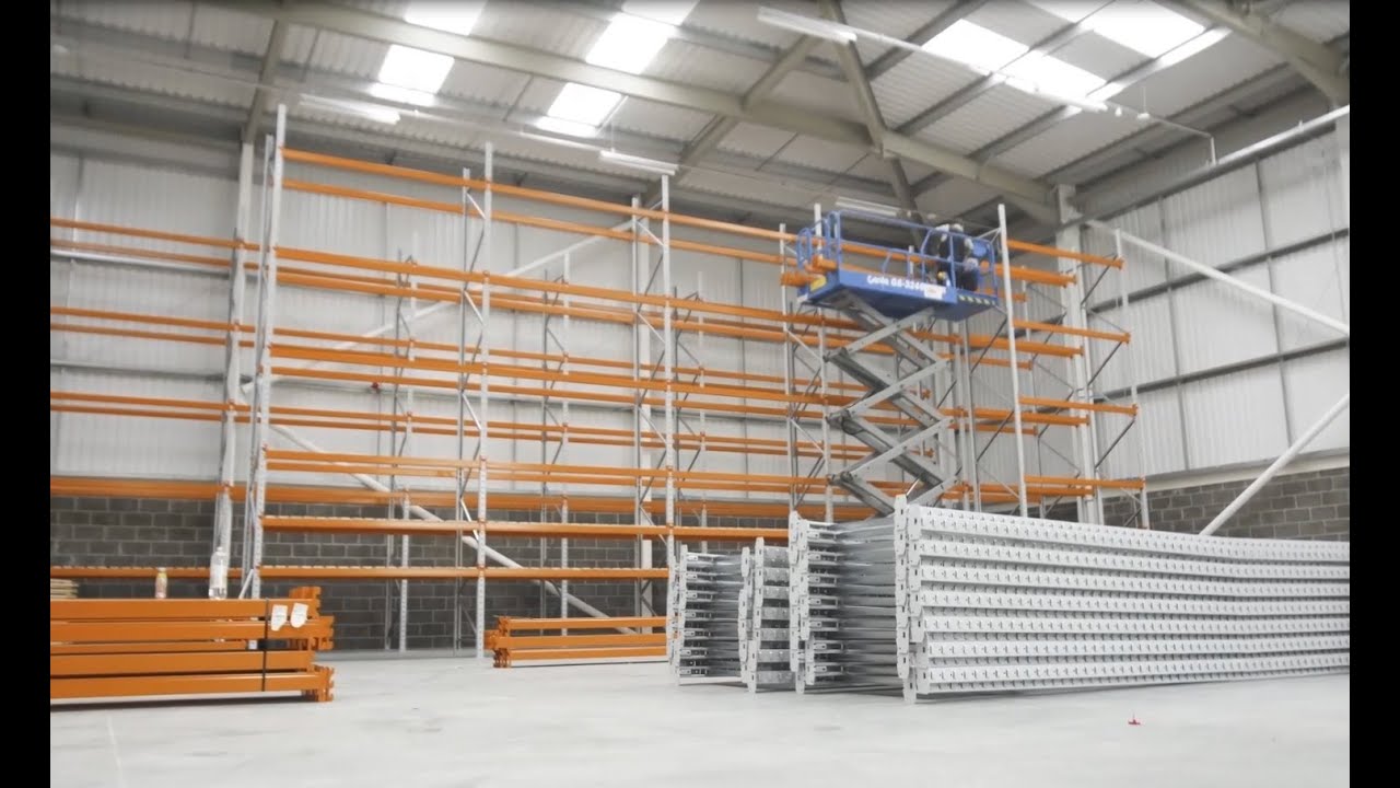 Pallet Racking Installation - Motion Controlled Time Lapse