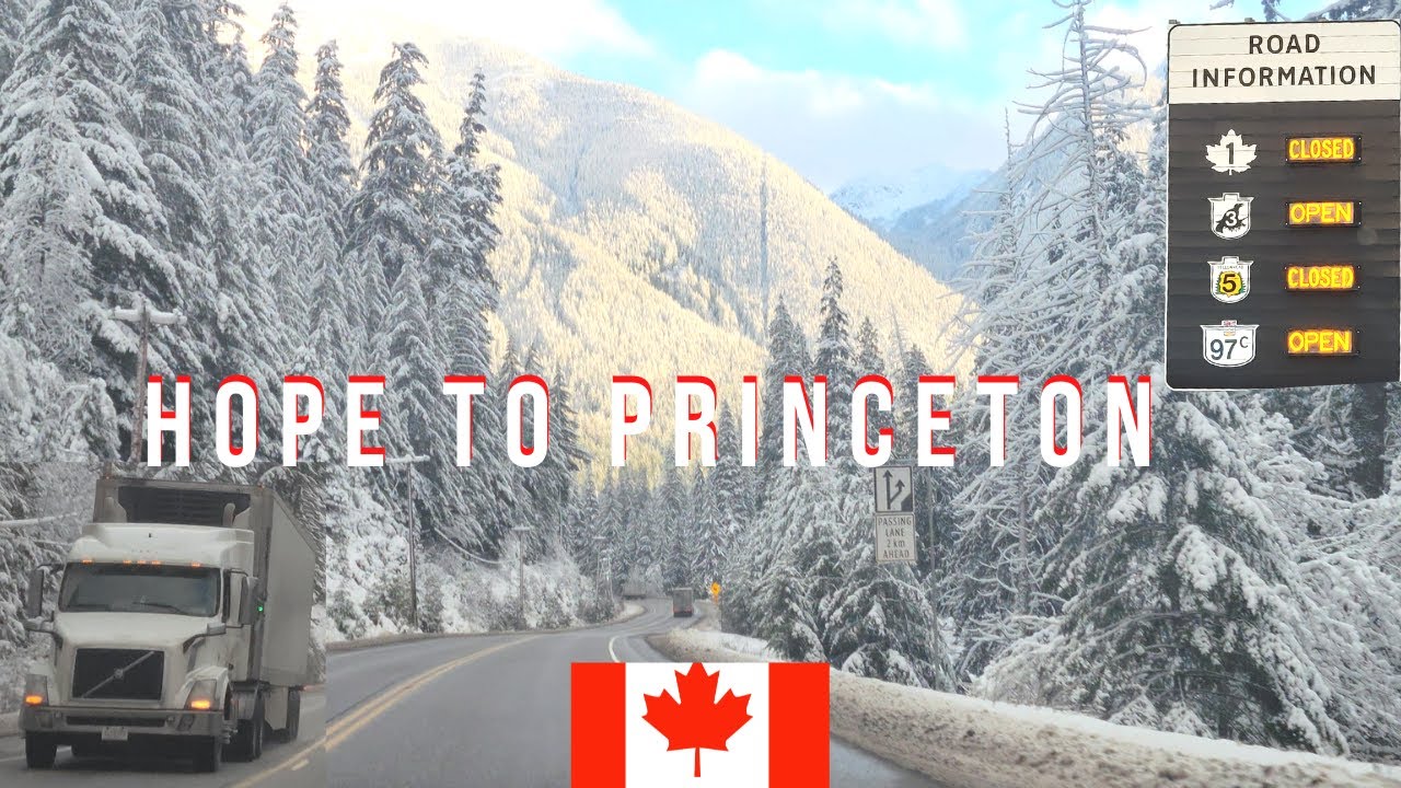 Ultimate Winter Drive: Exploring Bc Highway 3 From Hope To Princeton