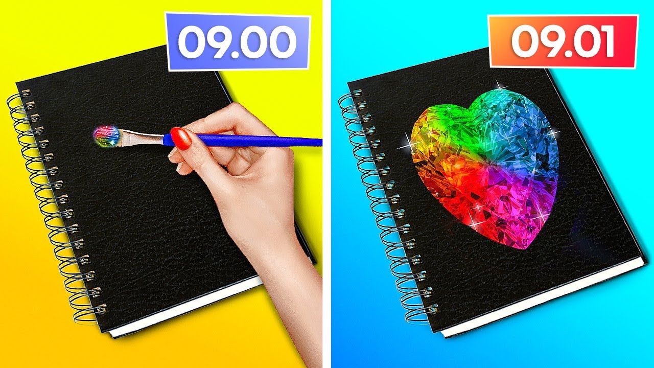 ASTUCES GAIN DE TEMPS POUR L'ÉCOLE || Des Astuces Pour l'École par 123 GO! GOLD