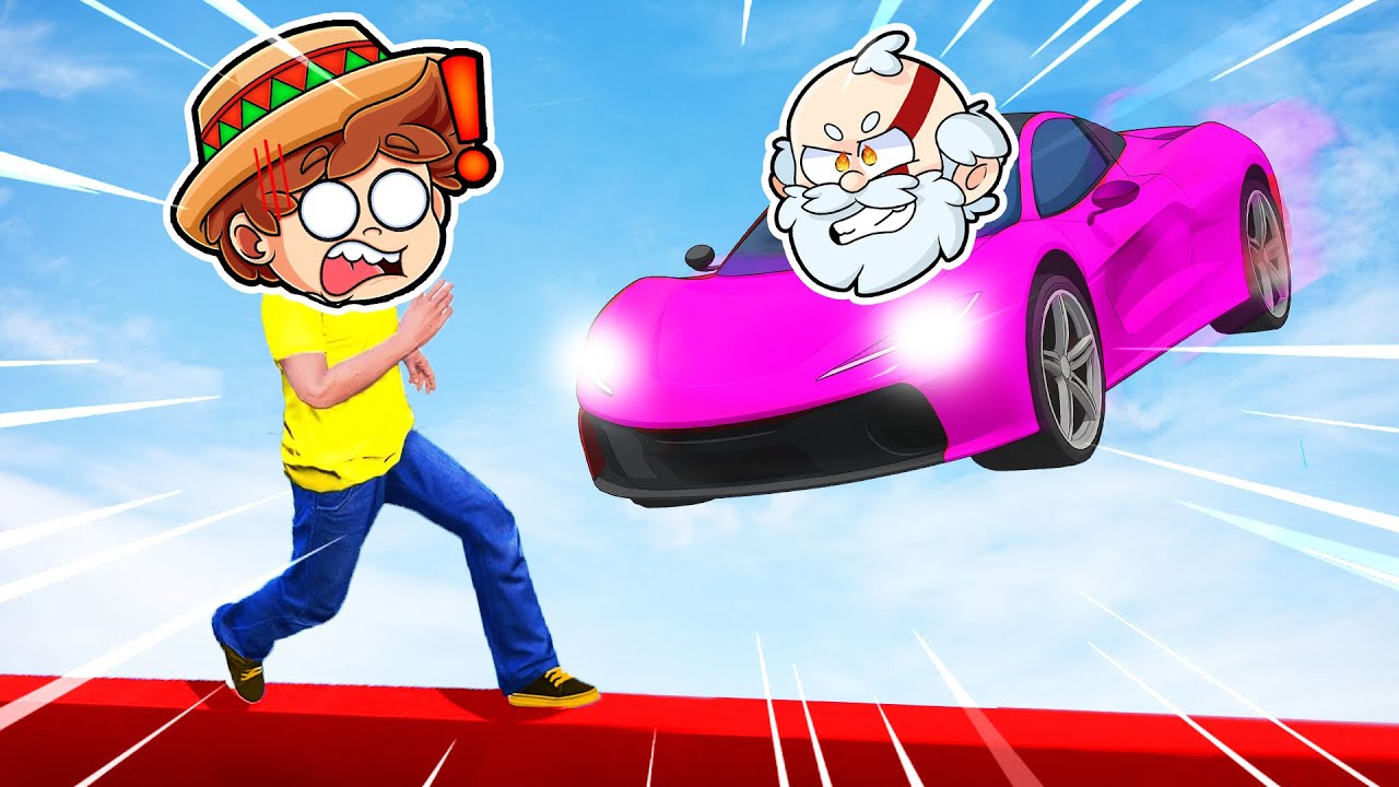 ¡CORREDORES vs COCHES VOLADORES en GTA 5! 😂💥 SILVIOGAMER GTA ONLINE
