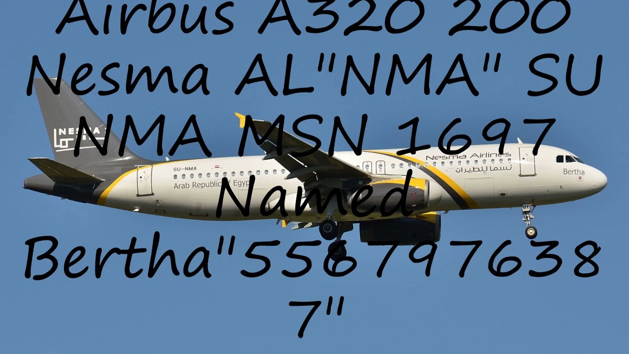 How to pronounce Airbus A320 200 Nesma AL