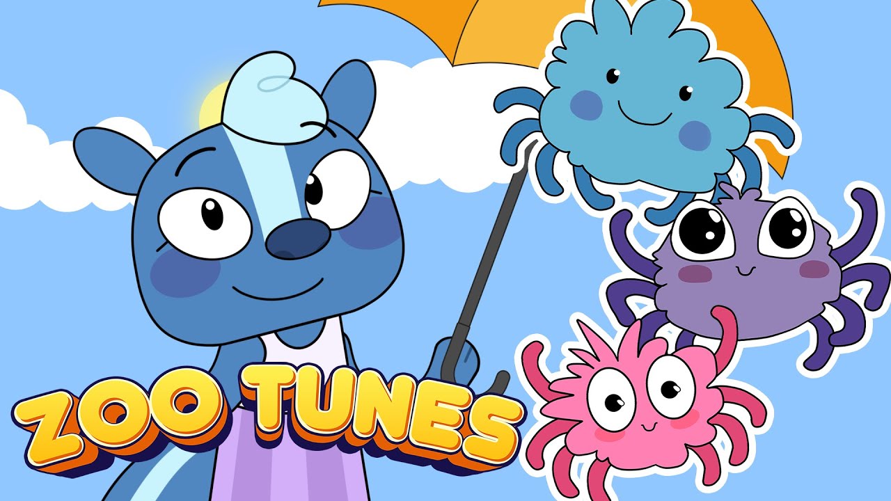 Itsy Bitsy Spider | Kids Fun Songs | Zoo Tunes