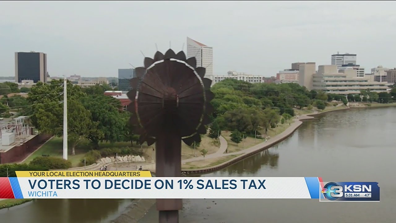 Sales tax questions before Wichita and Hutchinson voters in Tuesday's elections