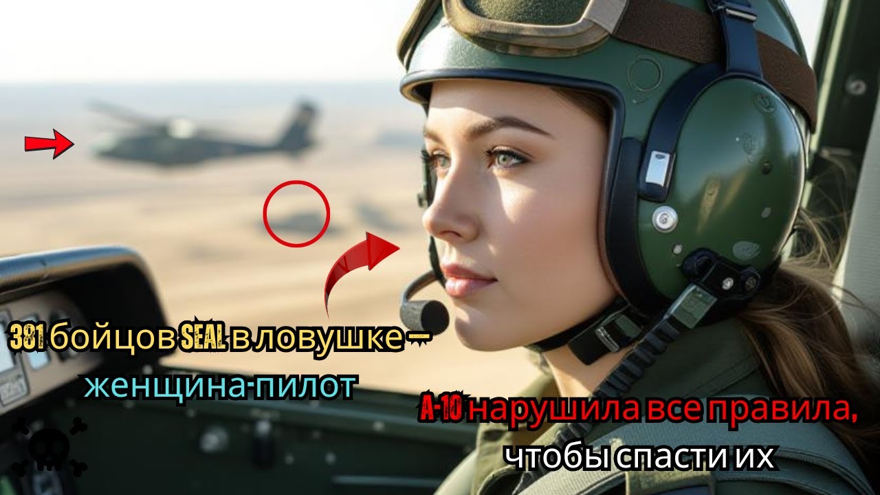 381 бойцов SEAL в ловушке — женщина пилот A 10 нарушила все правила, чтобы спасти их