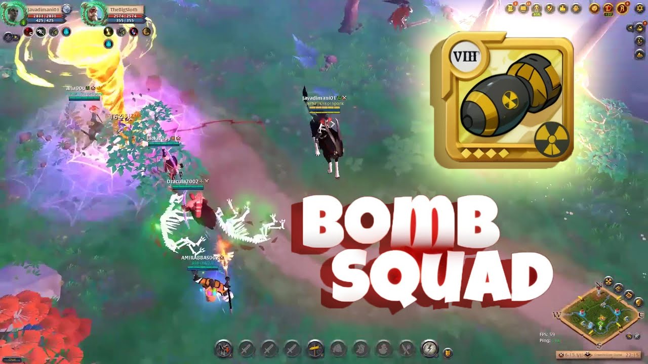 Albion Online BOMB SQUAD – One Shot Everything!💣