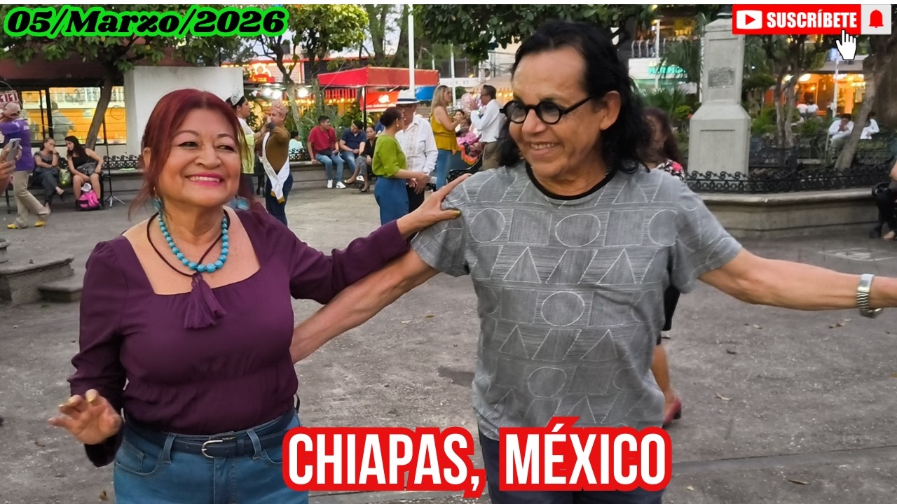 DANZÓN, JUEVES 05/MARZO/2026, Parque de la Marimba, Tuxtla Gutiérrez, Chiapas #danzon #parati