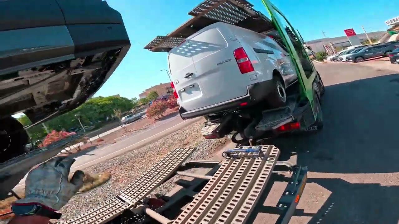 بهذه الطريقة قمت بتنزيل شاحنتين🇪🇦🚐