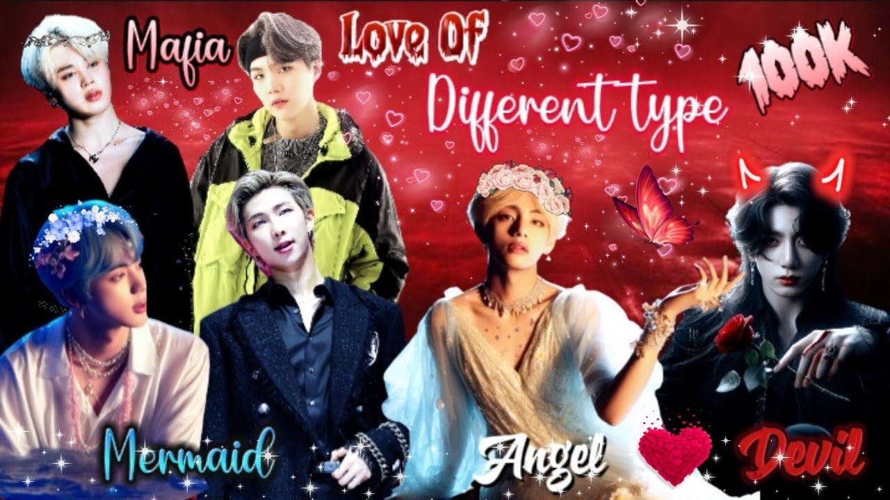 Love💗Of Different type(100k special movie🍿🎥)Devil 👿 Angel 😇 love/Mafia❤️‍🔥love/Mermaid🐟 love