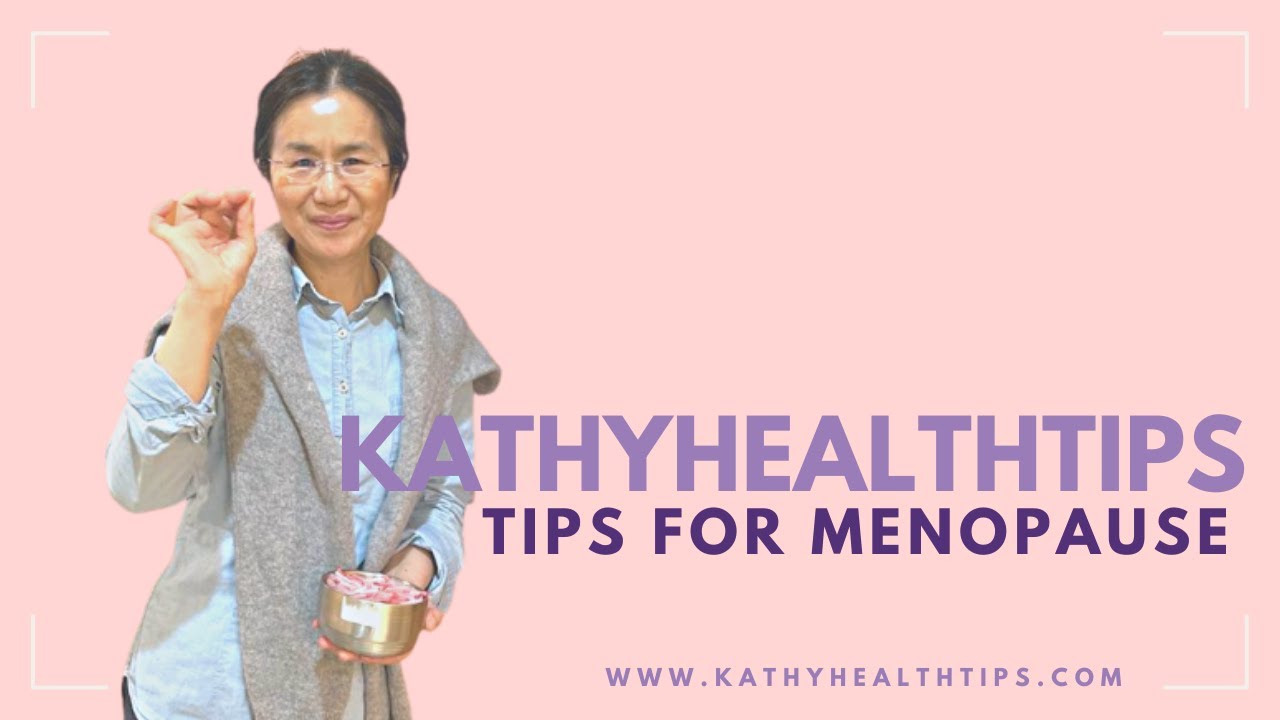 Menopause Relief: Natural Tips, Acupressure, and Lifestyle Changes / CC Available #kathyhealthtips