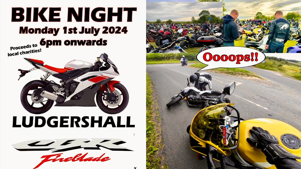 When a Village opens it's doors to Bikers - Ludgershall Bike Night #bikenights #falloff #friends