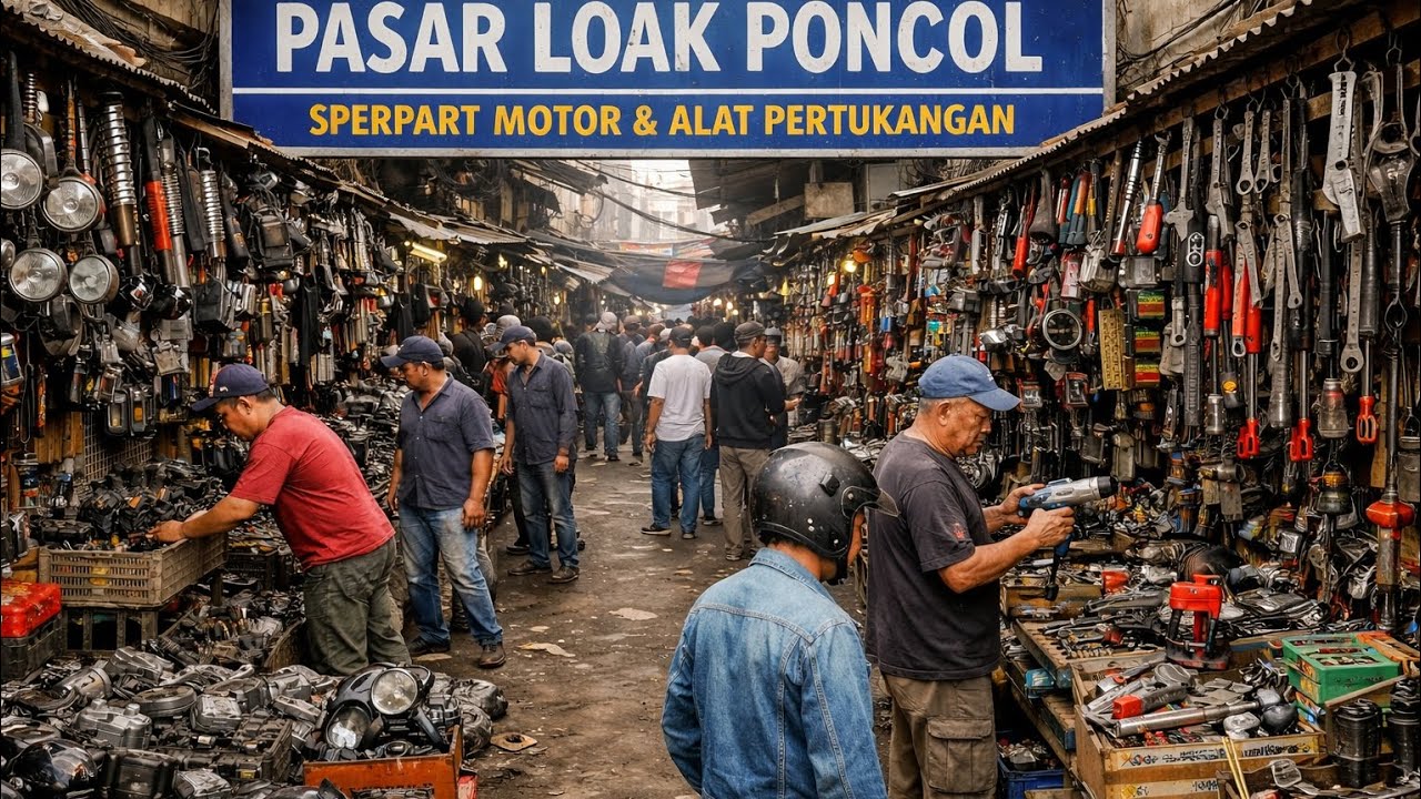 SURGANYA  ONDERDIL BEKAS‼️PASARLOAK PONCOL BAGIAN SPERPART