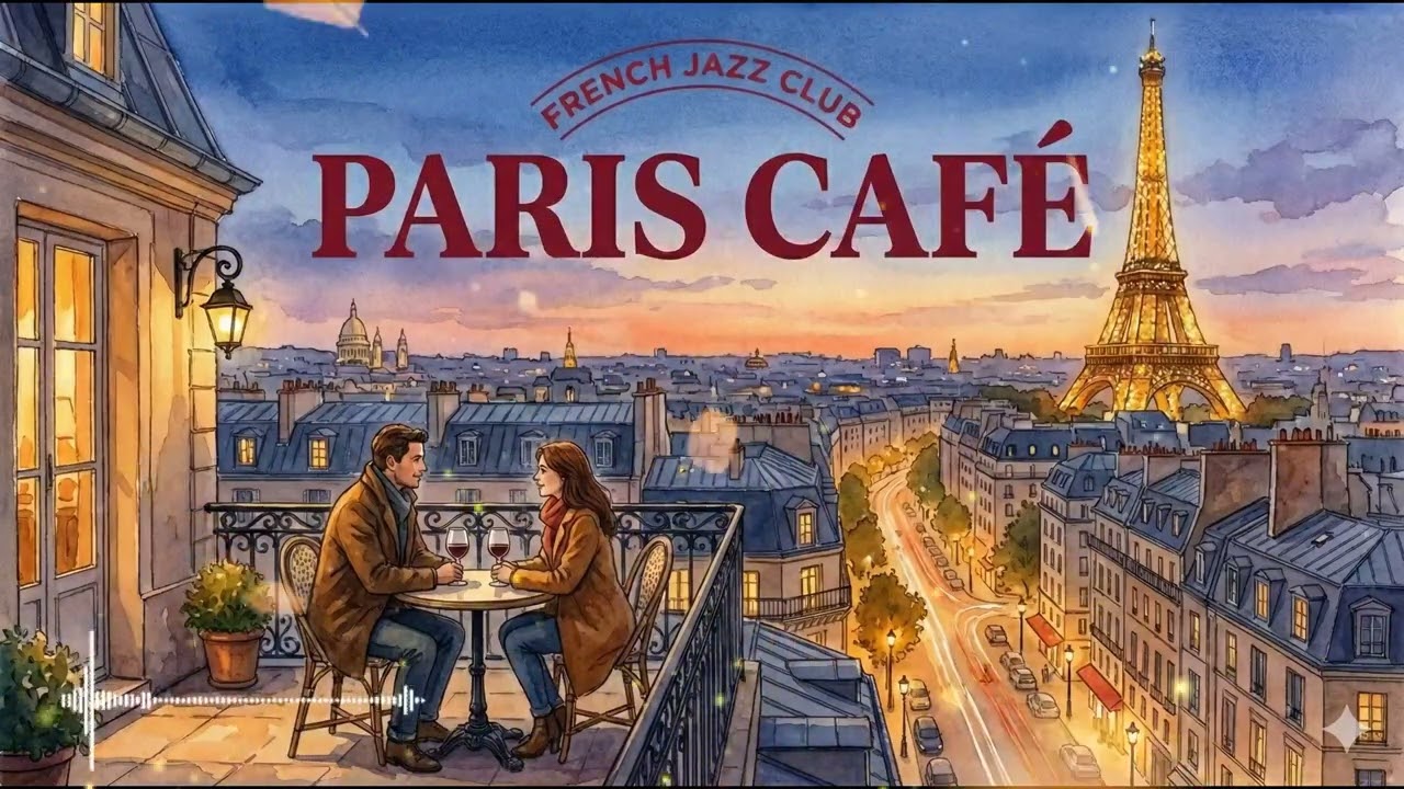 𝐏𝐀𝐑𝐈𝐒 𝐌𝐎𝐑𝐍𝐈𝐍𝐆 🥐 French Instrumental Music — Relaxing Coffee Playlist | Guitar & Accordion Jazz