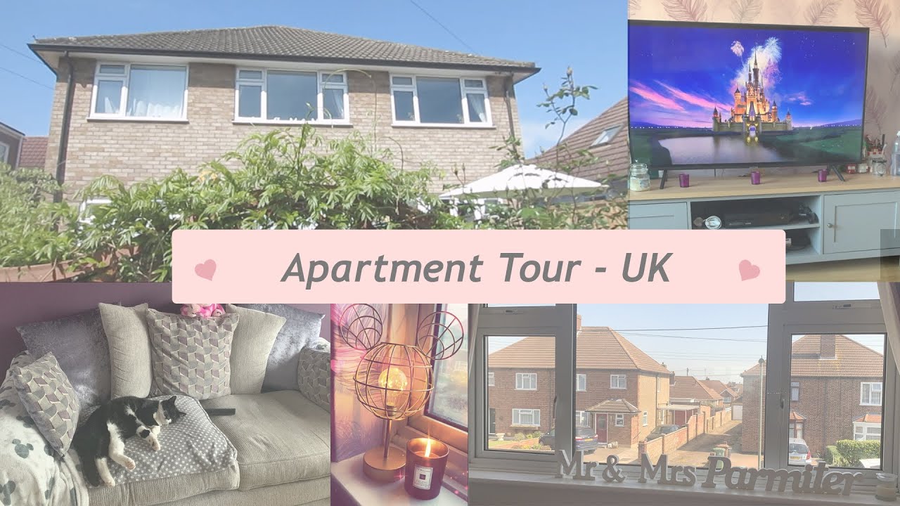 MY APARTMENT TOUR 2020 || UK || MAISONETTE || Disney Theme + My Cats || Christina Parmiter