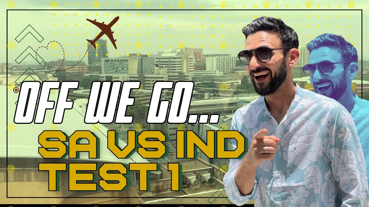 Christmas on the flight to Johannesburg | SA vs IND Test 1 | Jatin Sapru | Vlog Overs