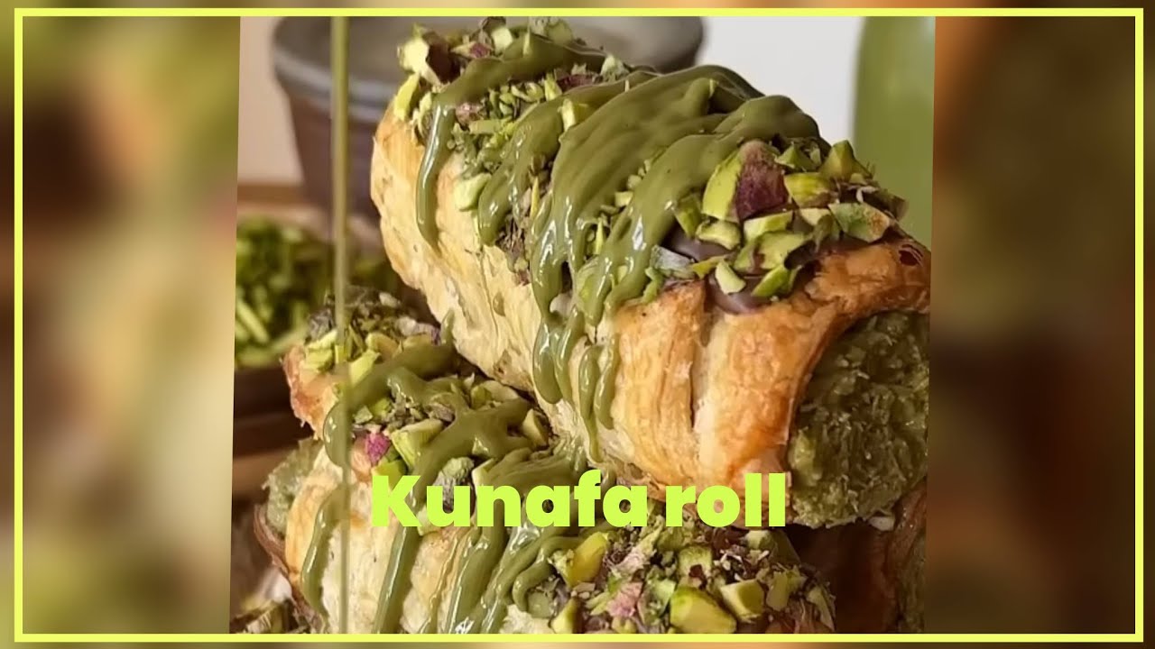 Kunafa Rolls | दूध और सेवई से बनाने वाली बिल्कुल नई मिठाई|dubai  Kunafa Malai Rolls|itsyourchefnaina