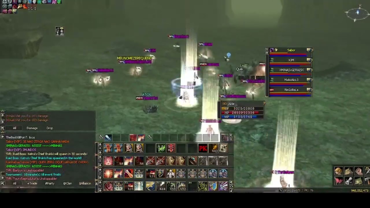 TRETA L2FLEX CLAN  {RPG} VS  {SPARTA  & DB }