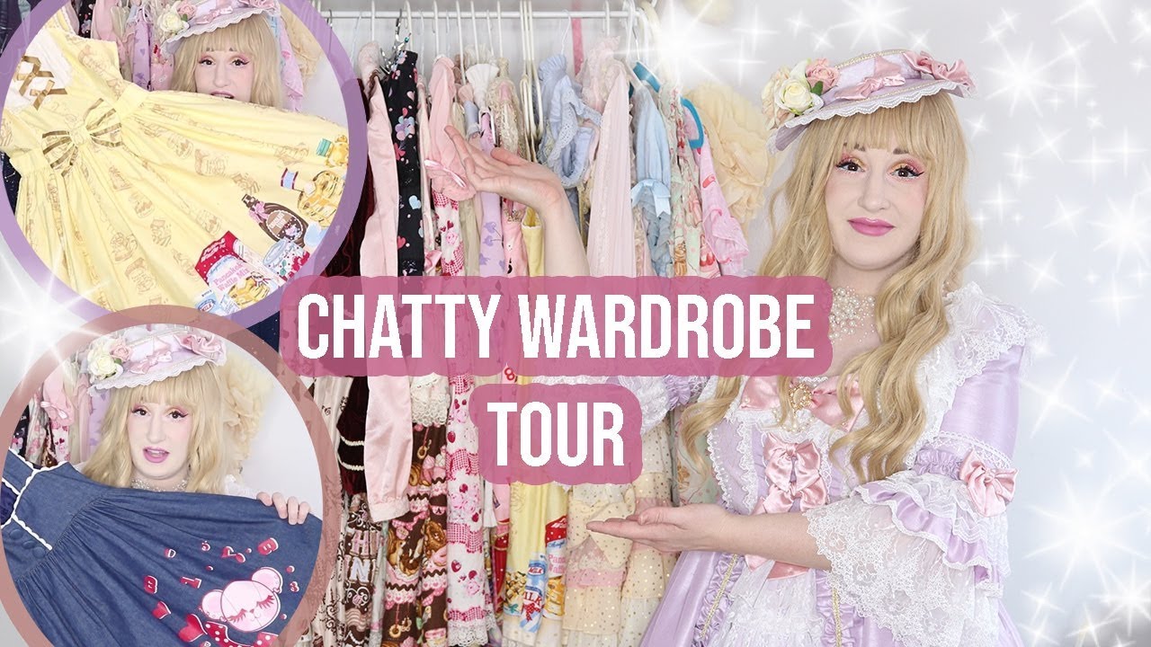 Chatty Lolita Wardrobe Tour ! Dress Storytime