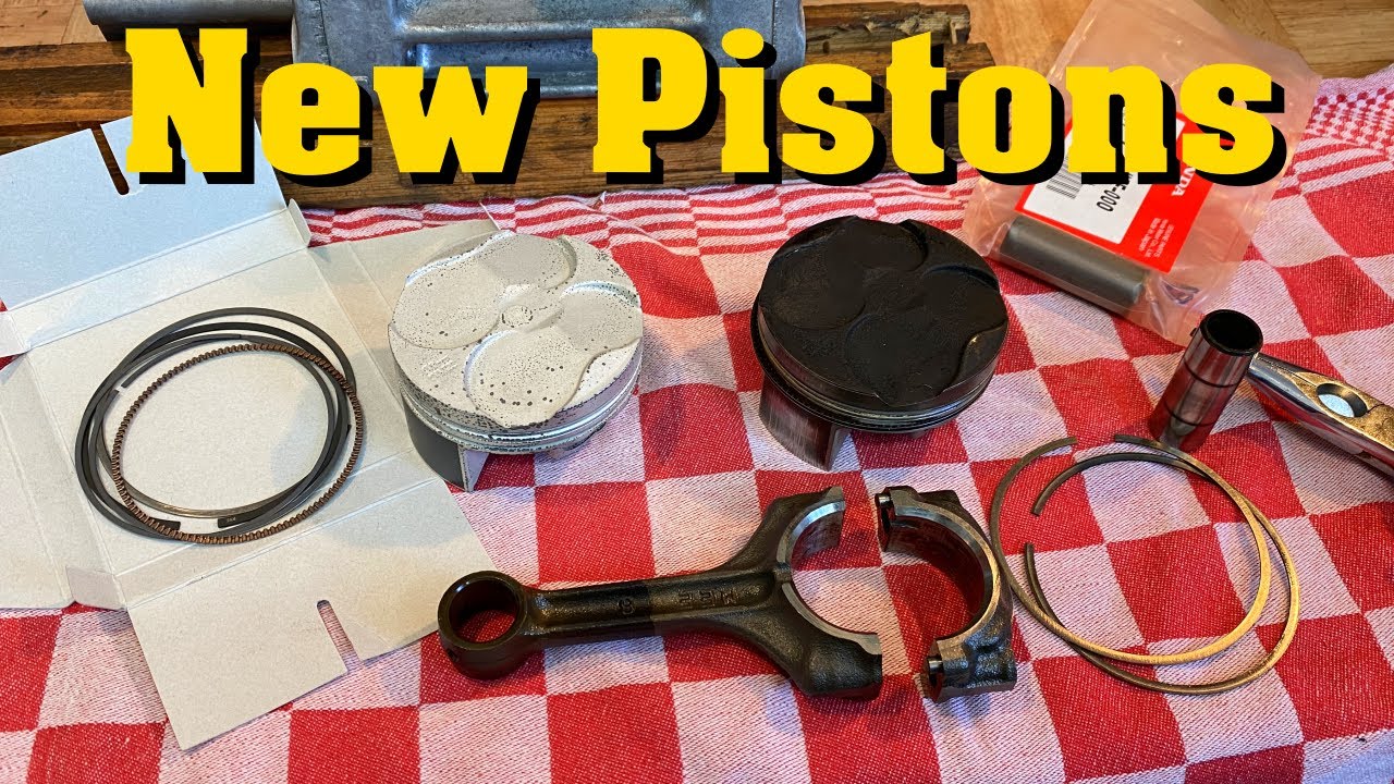 Honda CBR 600RR Preparing new Pistons | Kolben [Rebuild Part 9]
