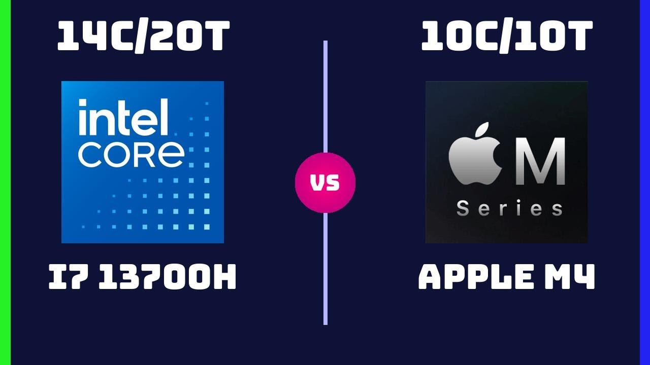 Intel Core i7-13700H vs Apple M4 (10-Core) &ndash; CPU Comparison | Which One to Get?