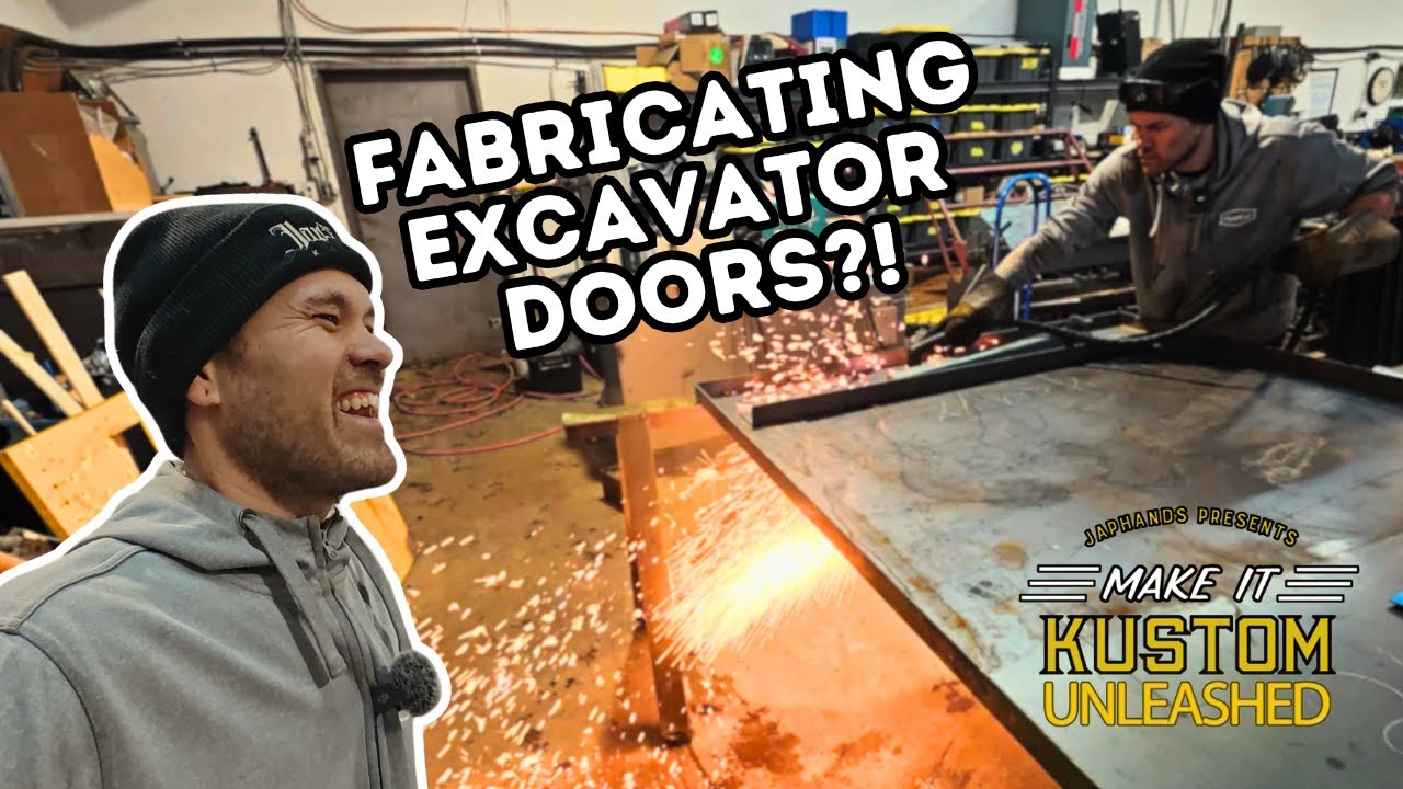Heavy Metal Fix! Restoring Smashed Excavator Doors
