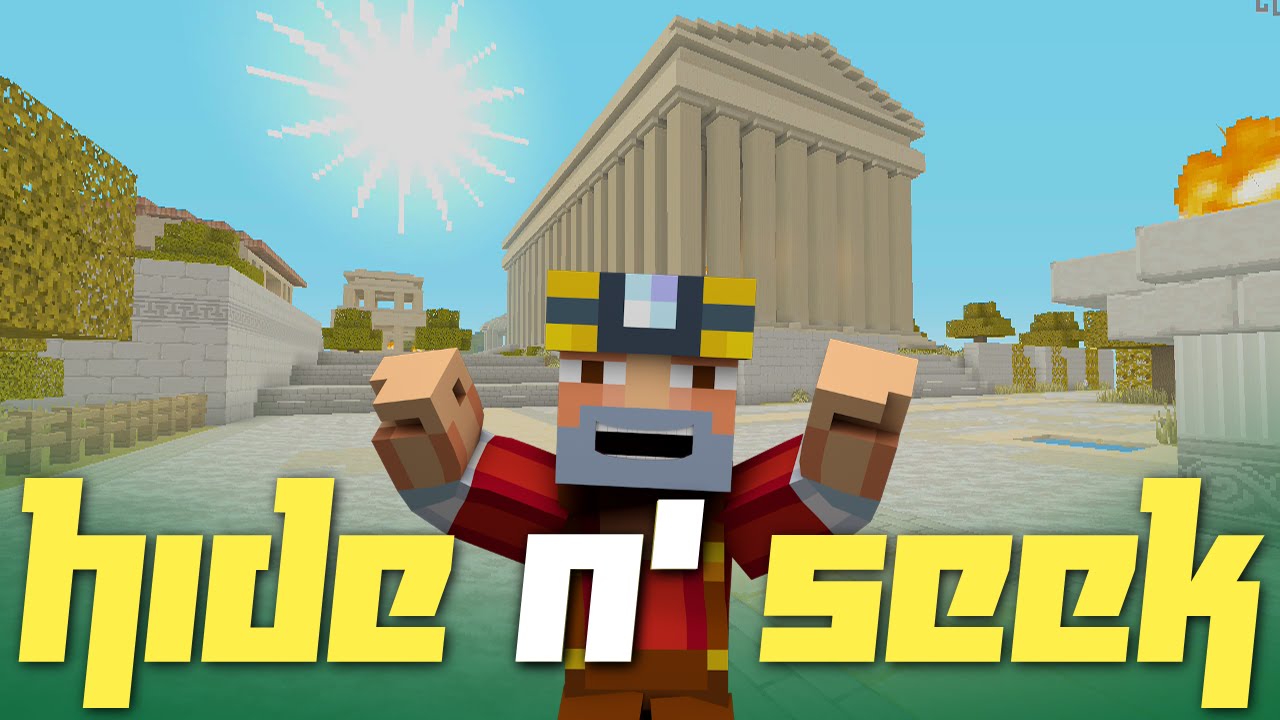 Minecraft Xbox One: Hide N' Seek on Greek Mythology Mash-Up Pack World!