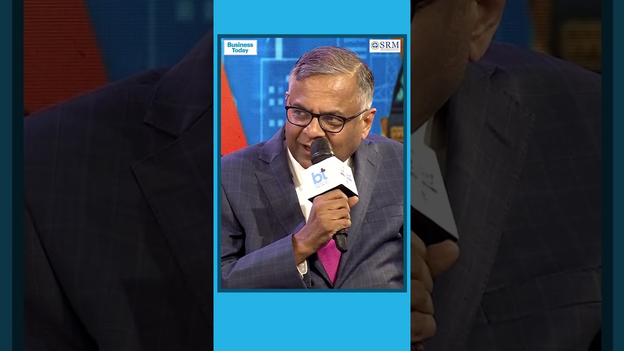 Tata Sons Chairman N. Chandrasekaran Shares His Life Mantra