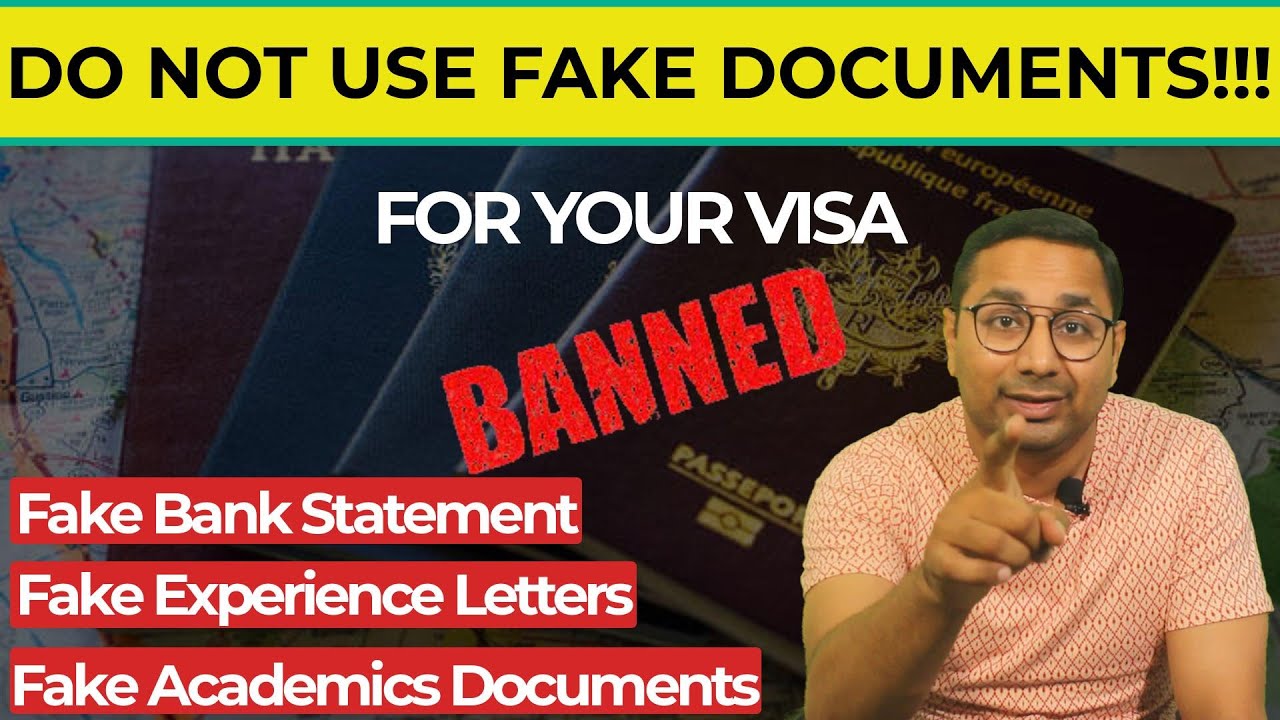 Do Not Use Fake Documents for Visa | How Embassy Verified Documents | Bank Statement Verification