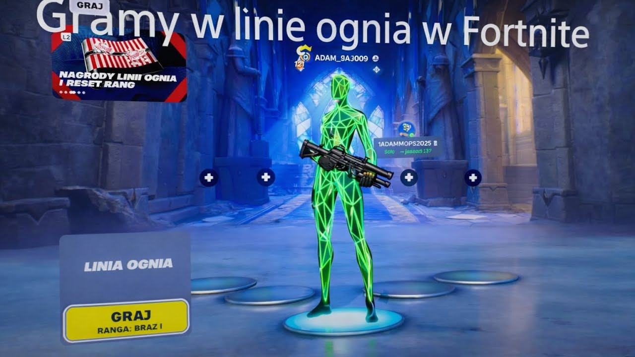 Gramy w linię ognia w Fortnite🔥🔥