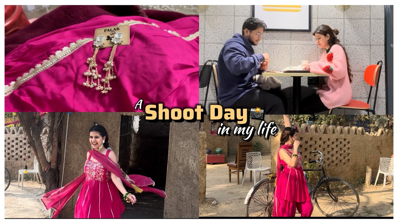 BEHIND THE SCENE OF SHOOT DAY 📸♥️ ~ Shoot Diaries ~ Ashima Saxena ~
