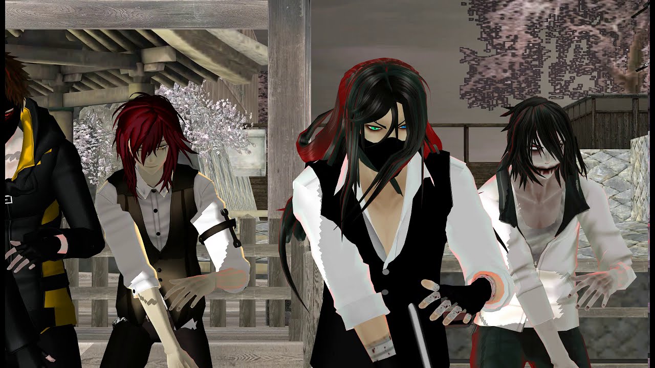 {MMD} Creepypasta - Mic Drop