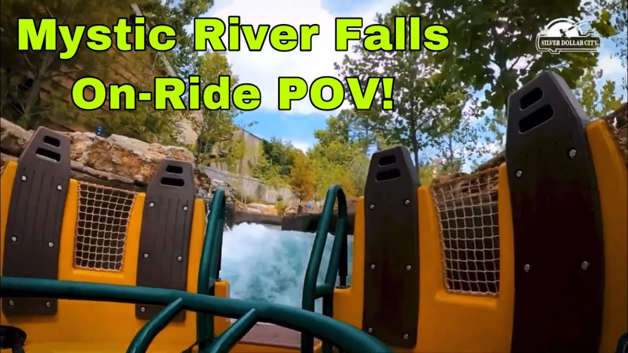 Mystic River Falls POV - Silver Dollar City Raft Water Ride - New For 2020