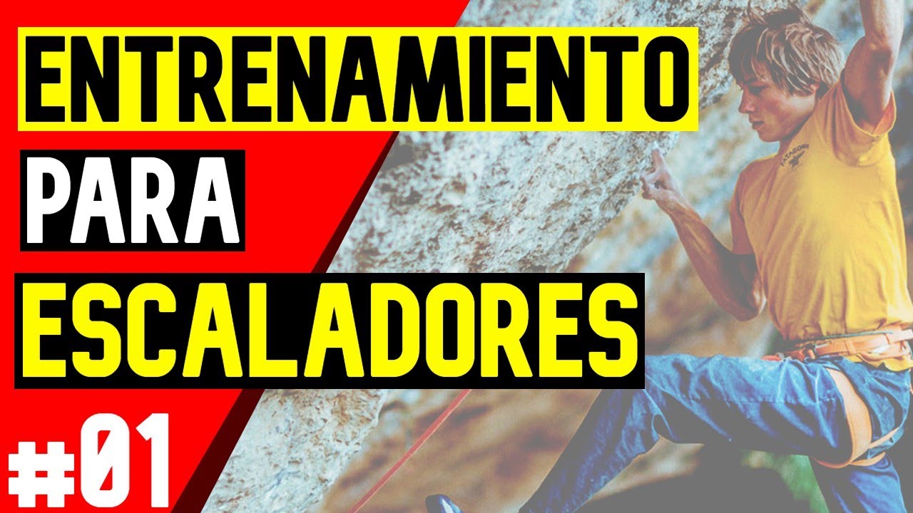 🔴 COMO EMPEZAR en la ESCALADA  #01🔴 / 👉 ENTRENAMIENTO ESCALADA 👈 / CÓMO ENTRENAR ESCALADA en CASA