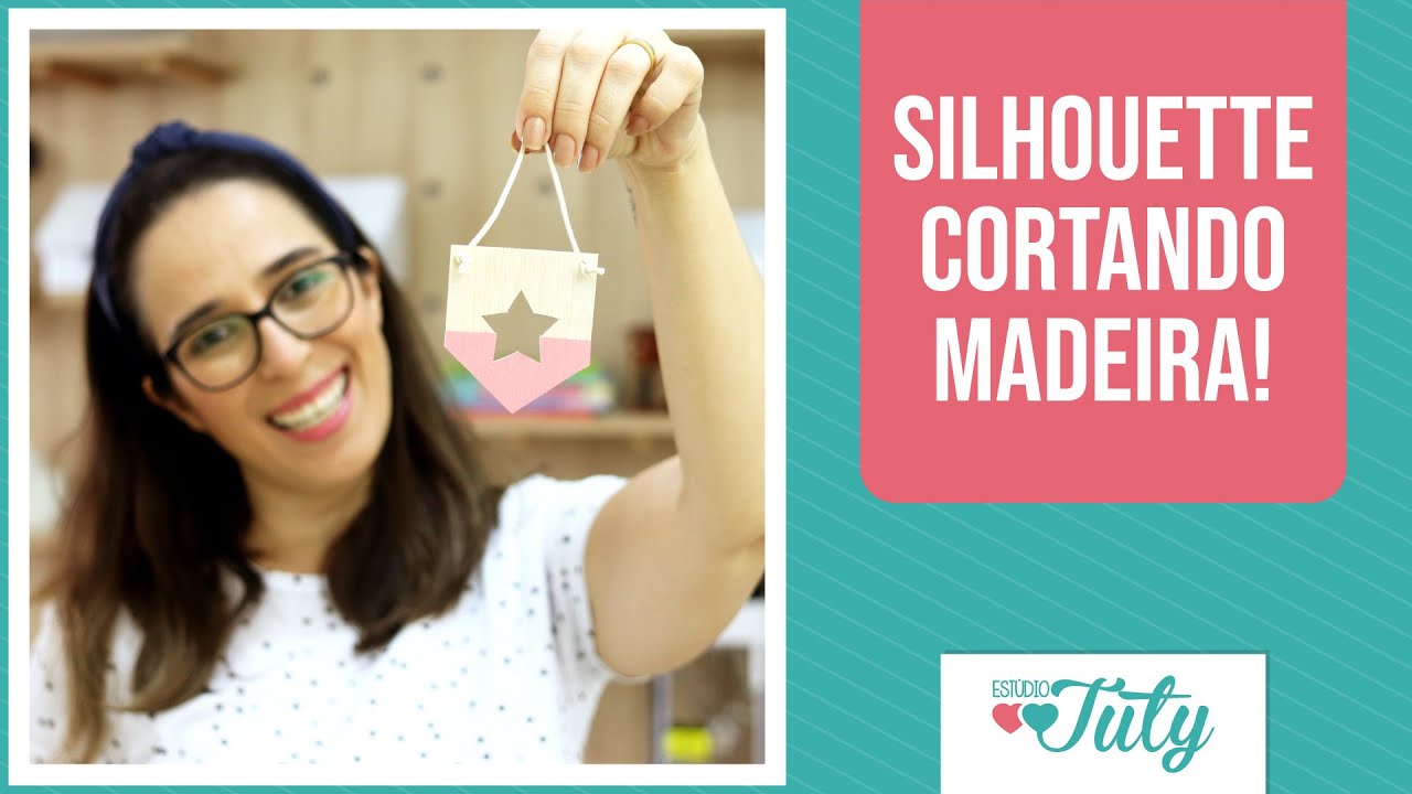 Como cortar madeira balsa na Cameo 4 | Thiara Ney